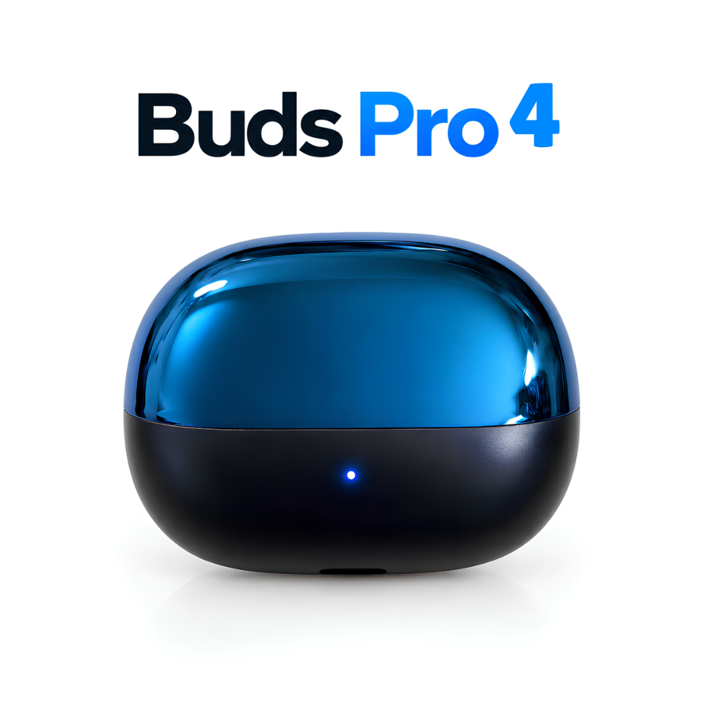 Buds Pro 4 Wireless Earbuds with ANC/ENC, Triple Mic & Touch Control