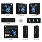 Buds Pro 4 Wireless Earbuds with ANC/ENC, Triple Mic & Touch Control