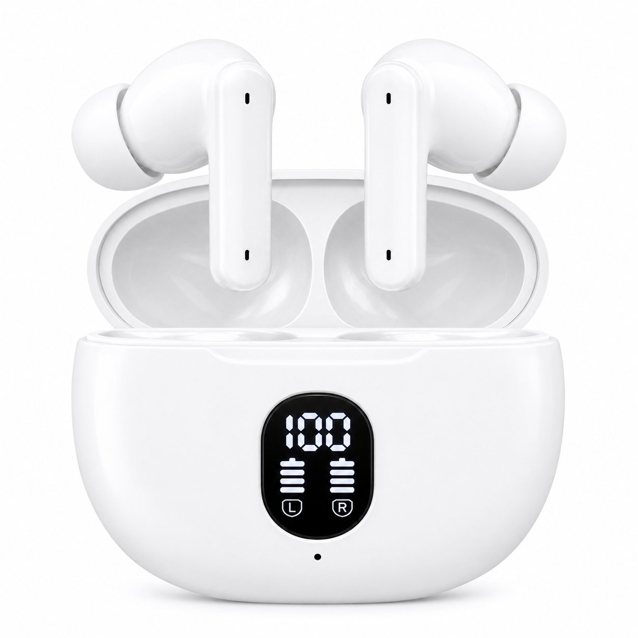 O-LONNIE Round N15 Wireless Bluetooth Earbuds