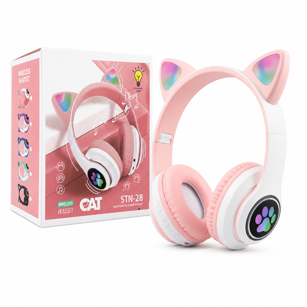 Wireless Cat Ear Headset – STN-28