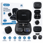 Wireless Microphone with AI Noise Cancellation